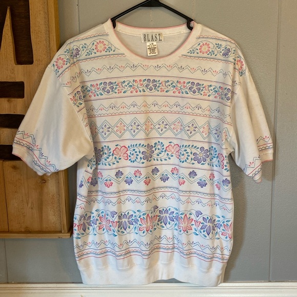 blast Tops - Blast Vintage Retro Top large